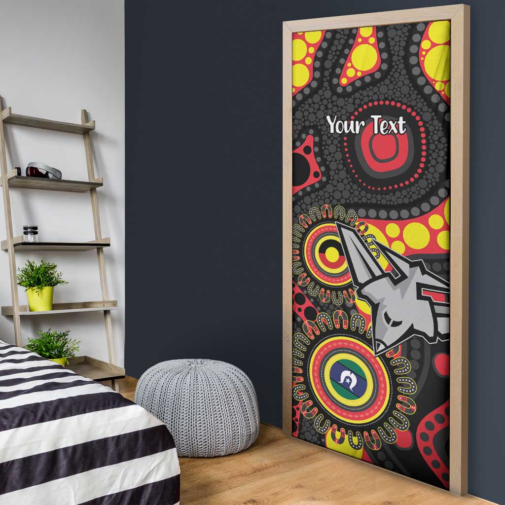Essendon Bombers NAIDOC Week 2026 Personalised Door Cover 50 Years of Deadly Aboriginal Art