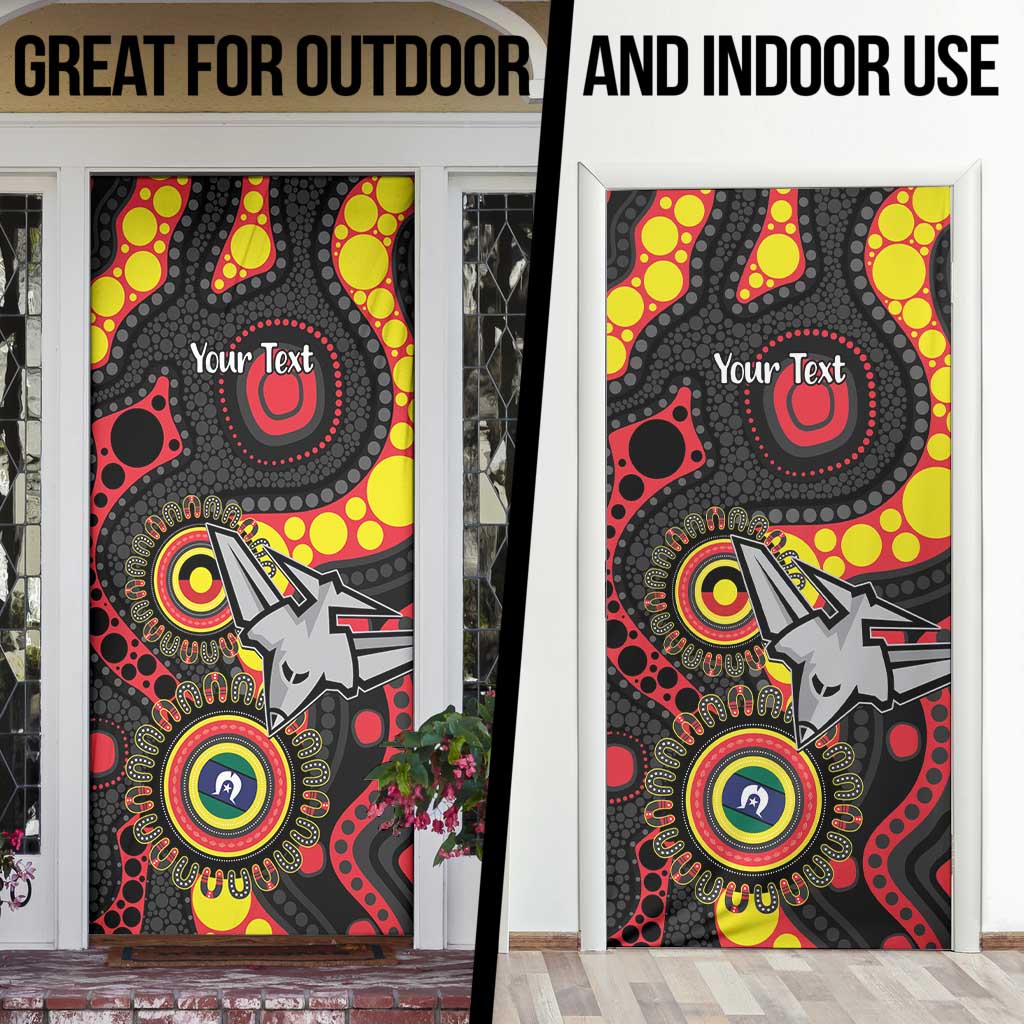 Essendon Bombers NAIDOC Week 2026 Personalised Door Cover 50 Years of Deadly Aboriginal Art