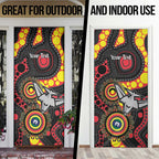 Essendon Bombers NAIDOC Week 2026 Personalised Door Cover 50 Years of Deadly Aboriginal Art