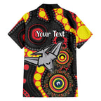 Essendon Bombers NAIDOC Week 2026 Personalised Family Matching Mermaid Dress and Hawaiian Shirt 50 Years of Deadly Aboriginal Art