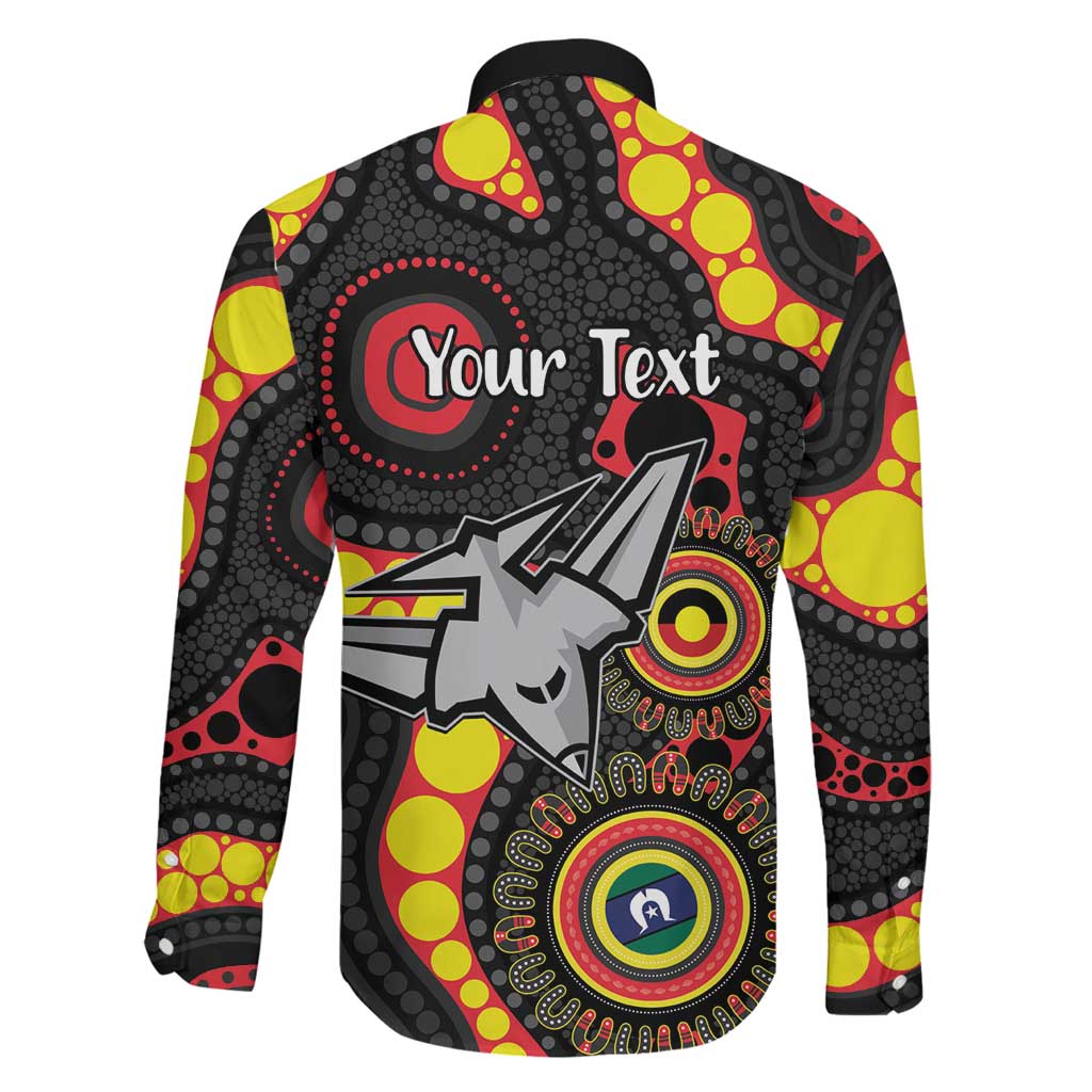 Essendon Bombers NAIDOC Week 2026 Personalised Family Matching Short Sleeve Bodycon Dress and Hawaiian Shirt 50 Years of Deadly Aboriginal Art