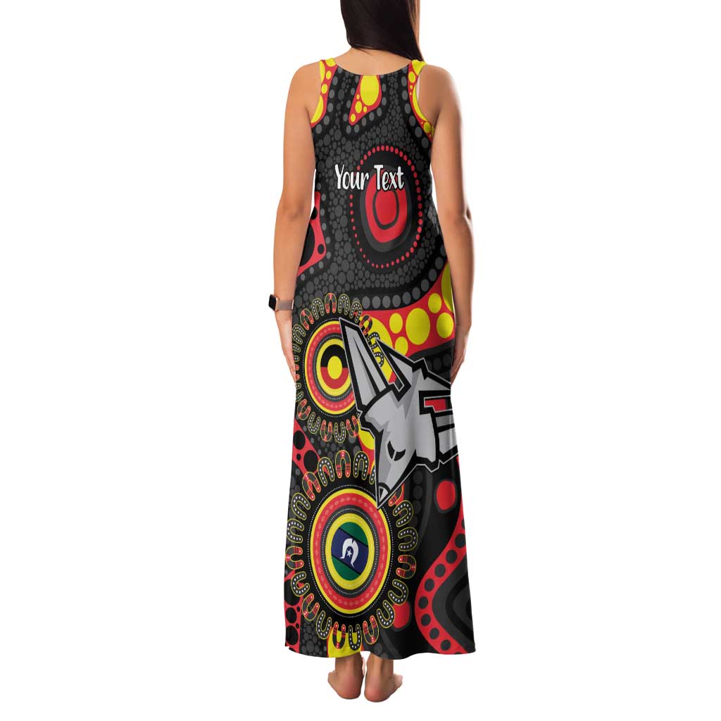 Essendon Bombers NAIDOC Week 2026 Personalised Family Matching Tank Maxi Dress and Hawaiian Shirt 50 Years of Deadly Aboriginal Art