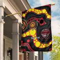 Essendon Bombers NAIDOC Week 2026 Personalised Garden Flag 50 Years of Deadly Aboriginal Art