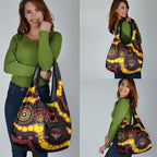 Essendon Bombers NAIDOC Week 2026 Personalised Grocery Bag 50 Years of Deadly Aboriginal Art