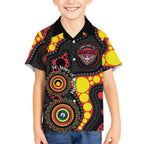 Essendon Bombers NAIDOC Week 2026 Personalised Hawaiian Shirt 50 Years of Deadly Aboriginal Art