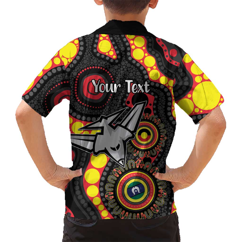 Essendon Bombers NAIDOC Week 2026 Personalised Hawaiian Shirt 50 Years of Deadly Aboriginal Art