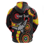 Essendon Bombers NAIDOC Week 2026 Personalised Hoodie 50 Years of Deadly Aboriginal Art