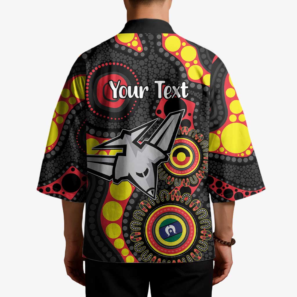 Essendon Bombers NAIDOC Week 2026 Personalised Kimono 50 Years of Deadly Aboriginal Art