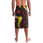 Essendon Bombers NAIDOC Week 2026 Personalised Lavalava 50 Years of Deadly Aboriginal Art