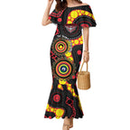 Essendon Bombers NAIDOC Week 2026 Personalised Mermaid Dress 50 Years of Deadly Aboriginal Art