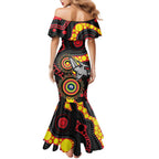 Essendon Bombers NAIDOC Week 2026 Personalised Mermaid Dress 50 Years of Deadly Aboriginal Art