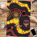 Essendon Bombers NAIDOC Week 2026 Personalised Puzzle 50 Years of Deadly Aboriginal Art