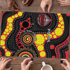 Essendon Bombers NAIDOC Week 2026 Personalised Puzzle 50 Years of Deadly Aboriginal Art