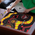 Essendon Bombers NAIDOC Week 2026 Personalised Puzzle 50 Years of Deadly Aboriginal Art