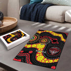 Essendon Bombers NAIDOC Week 2026 Personalised Puzzle 50 Years of Deadly Aboriginal Art