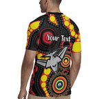 Essendon Bombers NAIDOC Week 2026 Personalised Rugby Jersey 50 Years of Deadly Aboriginal Art