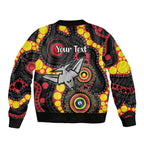 Essendon Bombers NAIDOC Week 2026 Personalised Sleeve Zip Bomber Jacket 50 Years of Deadly Aboriginal Art