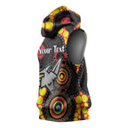 Essendon Bombers NAIDOC Week 2026 Personalised Sleeveless Hoodie 50 Years of Deadly Aboriginal Art