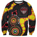 Essendon Bombers NAIDOC Week 2026 Personalised Sweatshirt 50 Years of Deadly Aboriginal Art