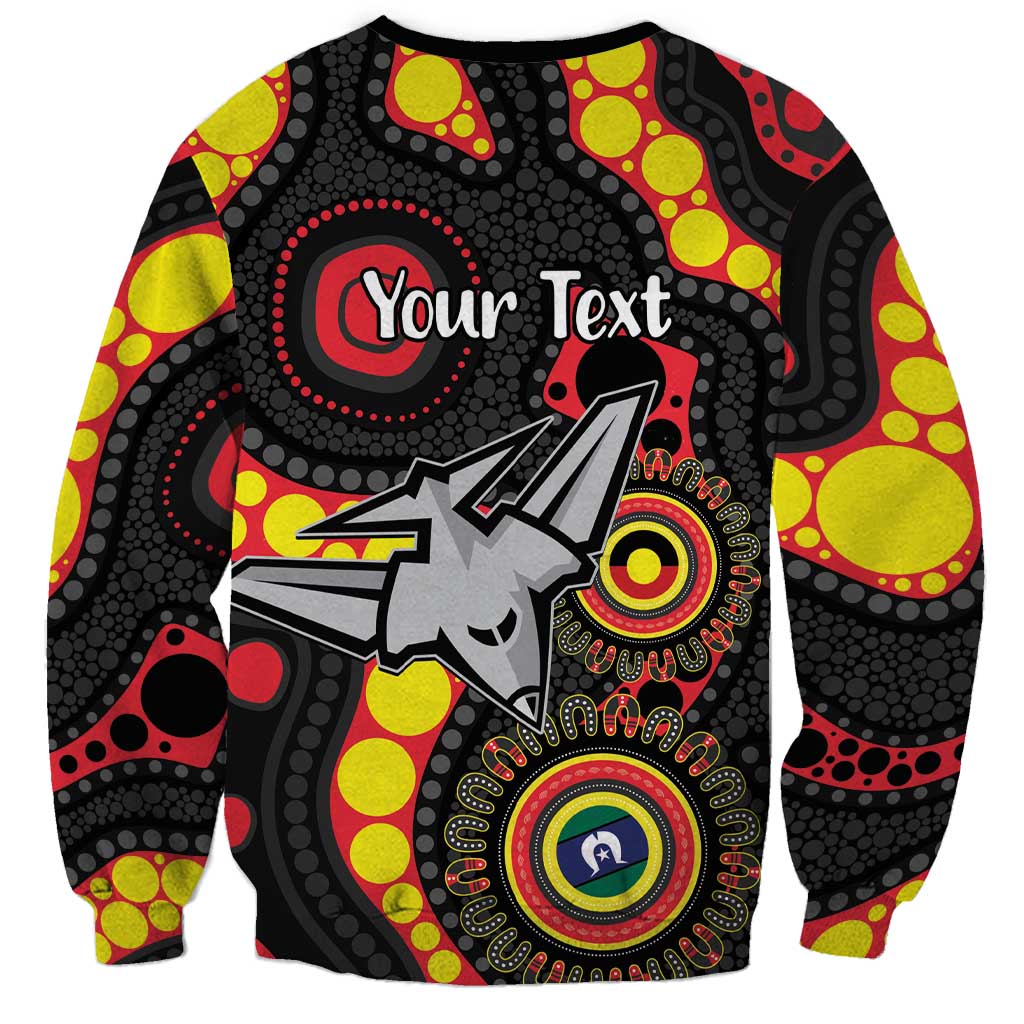 Essendon Bombers NAIDOC Week 2026 Personalised Sweatshirt 50 Years of Deadly Aboriginal Art