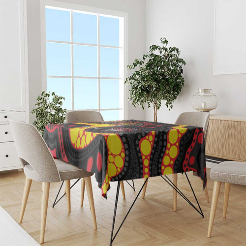 Essendon Bombers NAIDOC Week 2026 Personalised Tablecloth 50 Years of Deadly Aboriginal Art