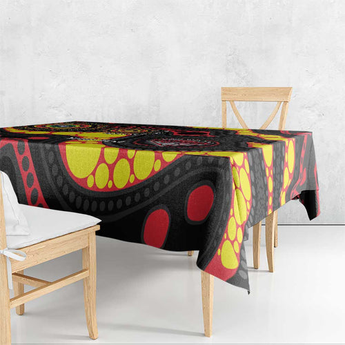 Essendon Bombers NAIDOC Week 2026 Personalised Tablecloth 50 Years of Deadly Aboriginal Art