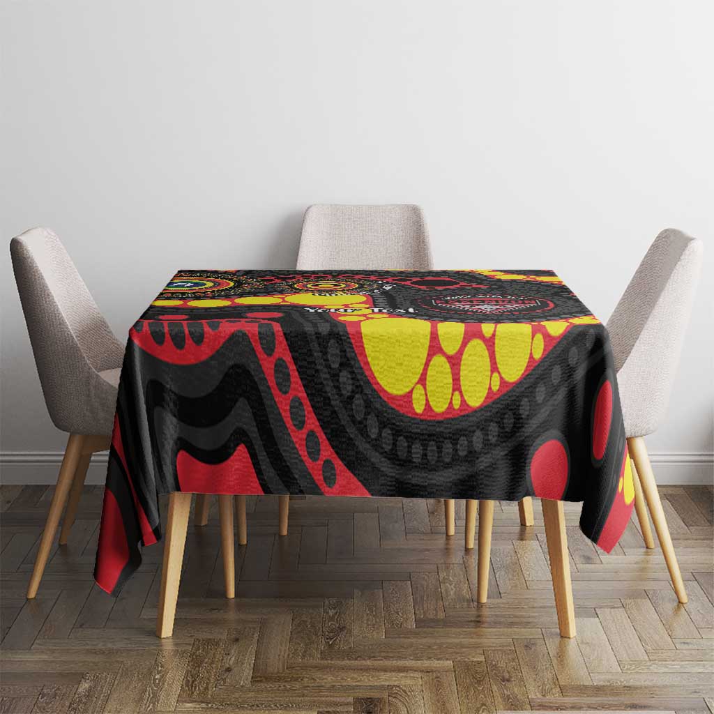 Essendon Bombers NAIDOC Week 2026 Personalised Tablecloth 50 Years of Deadly Aboriginal Art