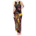 Essendon Bombers NAIDOC Week 2026 Personalised Tank Maxi Dress 50 Years of Deadly Aboriginal Art