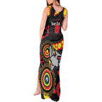 Essendon Bombers NAIDOC Week 2026 Personalised Tank Maxi Dress 50 Years of Deadly Aboriginal Art