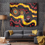 Essendon Bombers NAIDOC Week 2026 Personalised Tapestry 50 Years of Deadly Aboriginal Art