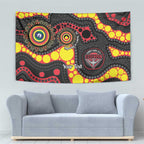 Essendon Bombers NAIDOC Week 2026 Personalised Tapestry 50 Years of Deadly Aboriginal Art