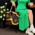 Essendon Bombers NAIDOC Week 2026 Personalised Tote Bag 50 Years of Deadly Aboriginal Art