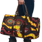 Essendon Bombers NAIDOC Week 2026 Personalised Travel Bag 50 Years of Deadly Aboriginal Art