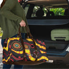 Essendon Bombers NAIDOC Week 2026 Personalised Travel Bag 50 Years of Deadly Aboriginal Art