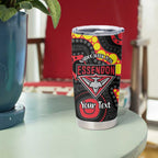 Essendon Bombers NAIDOC Week 2026 Personalised Tumbler Cup 50 Years of Deadly Aboriginal Art