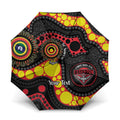 Essendon Bombers NAIDOC Week 2026 Personalised Umbrella 50 Years of Deadly Aboriginal Art