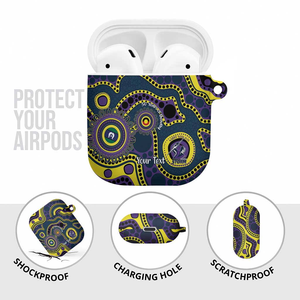 Storm NAIDOC Week 2026 Personalised AirPods Case 50 Years of Deadly Aboriginal Art