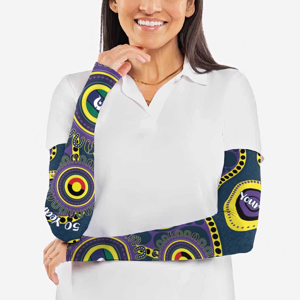 Storm NAIDOC Week 2026 Personalised Arm Sleeves 50 Years of Deadly Aboriginal Art