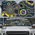 Storm NAIDOC Week 2026 Personalised Auto Sun Shade 50 Years of Deadly Aboriginal Art