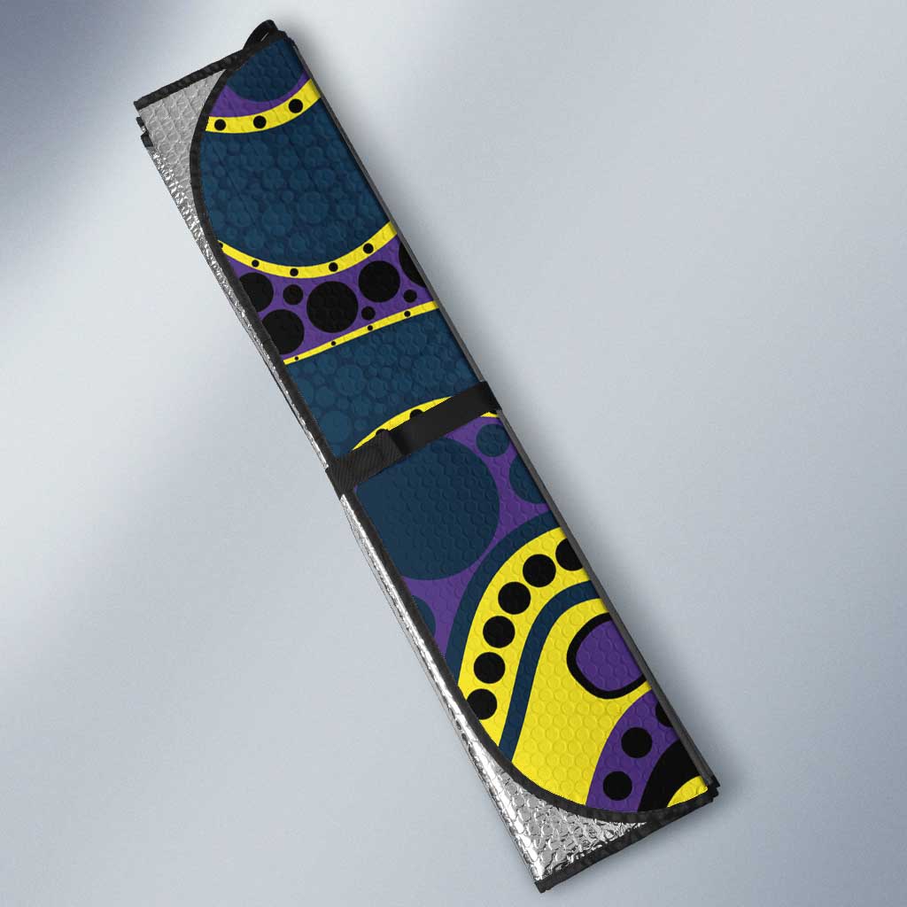 Storm NAIDOC Week 2026 Personalised Auto Sun Shade 50 Years of Deadly Aboriginal Art
