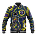 Storm NAIDOC Week 2026 Personalised Baseball Jacket 50 Years of Deadly Aboriginal Art