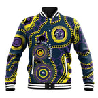 Storm NAIDOC Week 2026 Personalised Baseball Jacket 50 Years of Deadly Aboriginal Art