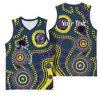 Storm NAIDOC Week 2026 Personalised Basketball Jersey 50 Years of Deadly Aboriginal Art