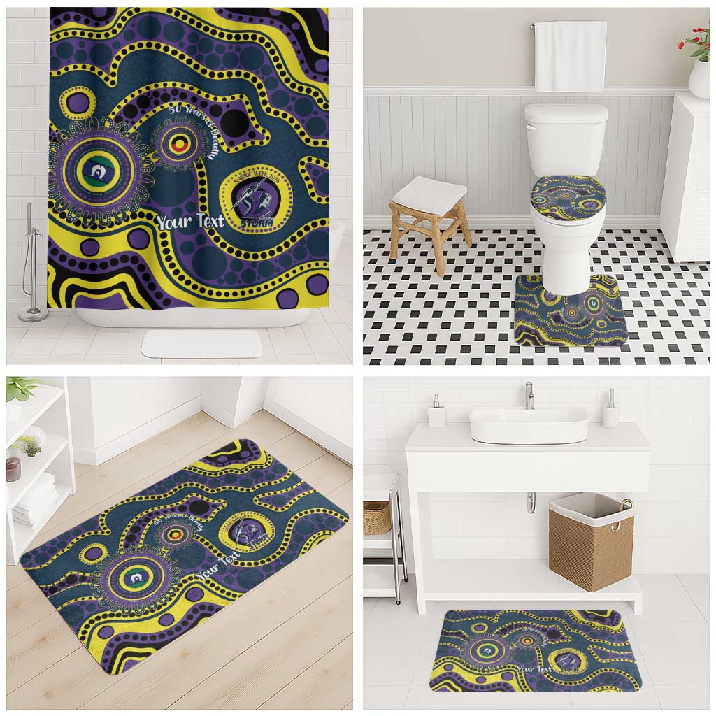Storm NAIDOC Week 2026 Personalised Bathroom Set 50 Years of Deadly Aboriginal Art