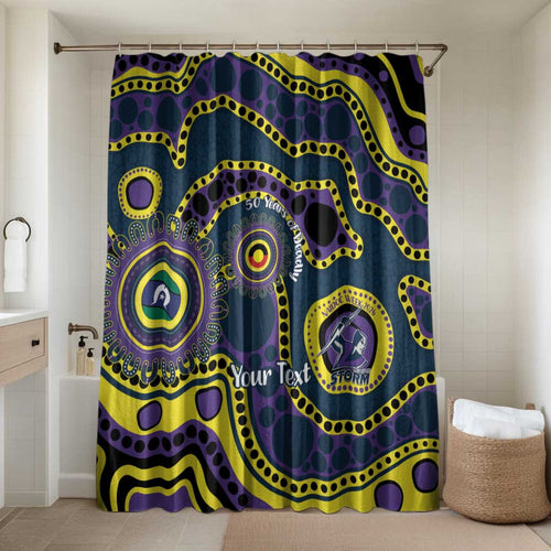 Storm NAIDOC Week 2026 Personalised Bathroom Set 50 Years of Deadly Aboriginal Art