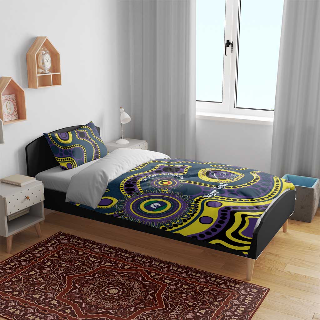 Storm NAIDOC Week 2026 Personalised Bedding Set 50 Years of Deadly Aboriginal Art
