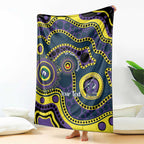 Storm NAIDOC Week 2026 Personalised Blanket 50 Years of Deadly Aboriginal Art
