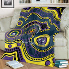 Storm NAIDOC Week 2026 Personalised Blanket 50 Years of Deadly Aboriginal Art