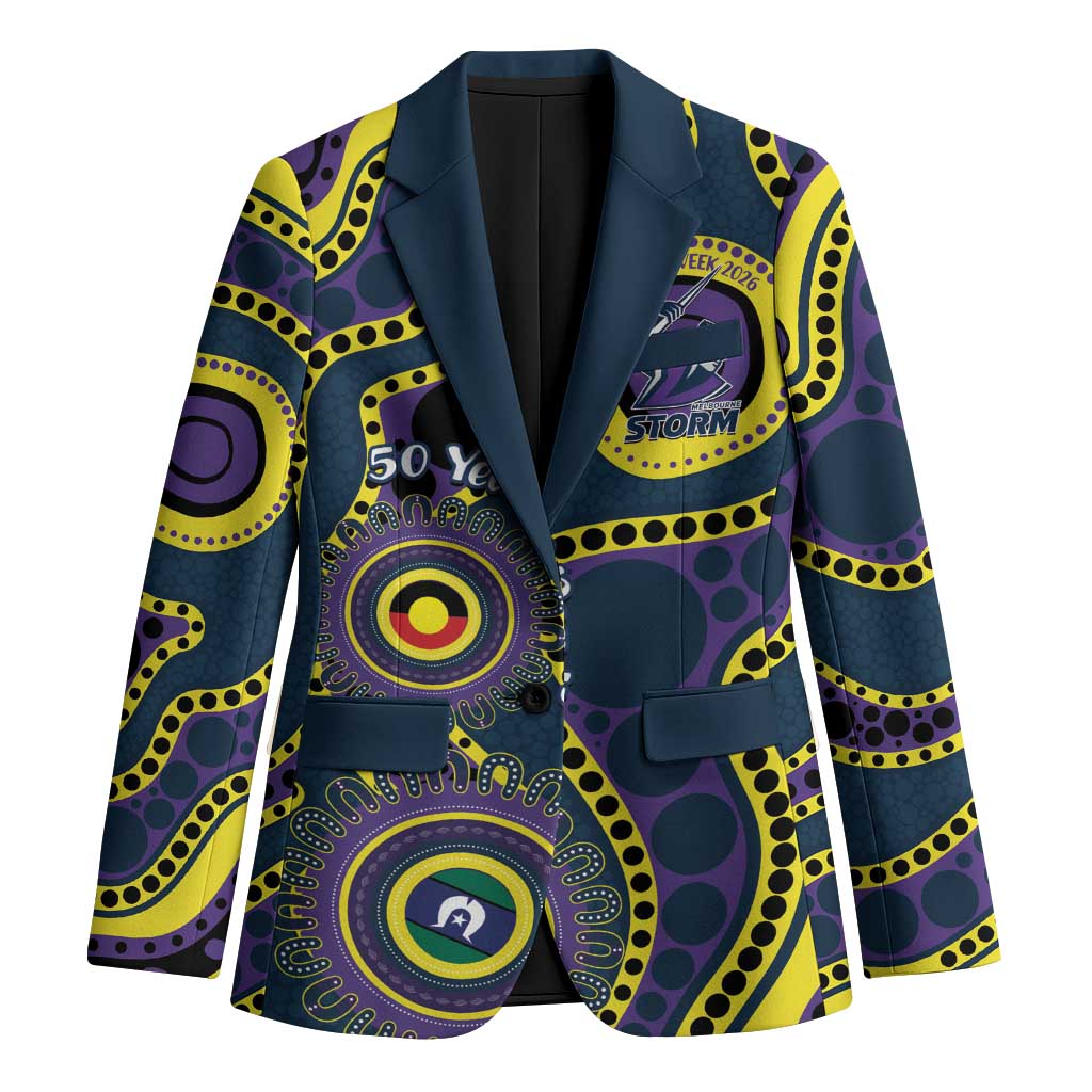 Storm NAIDOC Week 2026 Personalised Blazer 50 Years of Deadly Aboriginal Art