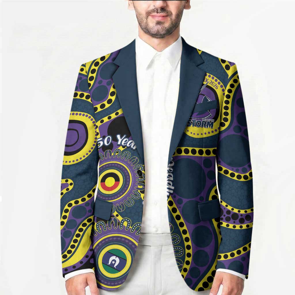 Storm NAIDOC Week 2026 Personalised Blazer 50 Years of Deadly Aboriginal Art